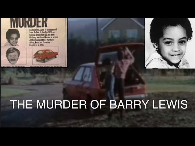 SOLVED 1985 The Murder Of Barry Lewis