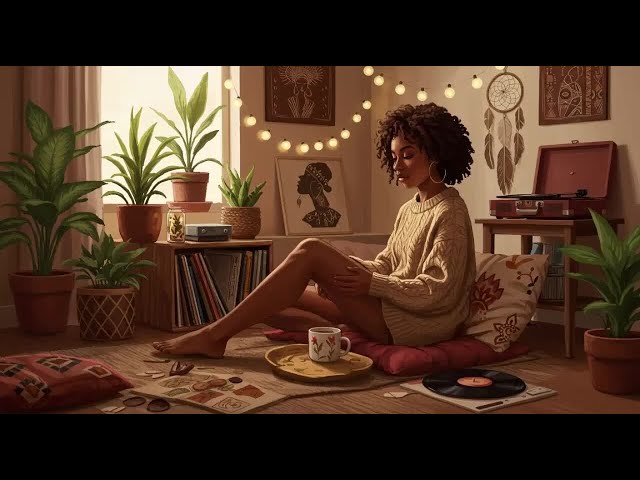 Dopamine Lofi Zone 🧠 3-Hour Afro Beats to Beat Burnout