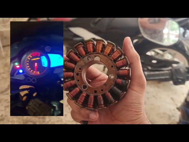 Pulsar RS200 Magneto Coil Burnt 🔥 - Battery Charging Problem