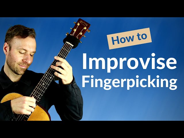 Fingerstyle Improvisation - FULL Fingerpicking Guitar Sound ON THE FLY