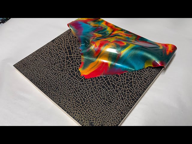 #229 Fascinating Fluid Art Using Resin!