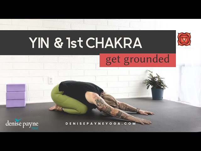 Ground Yourself with Yin Yoga for the Root Chakra w/ Denise Payne | COLE CHANCE YOGA