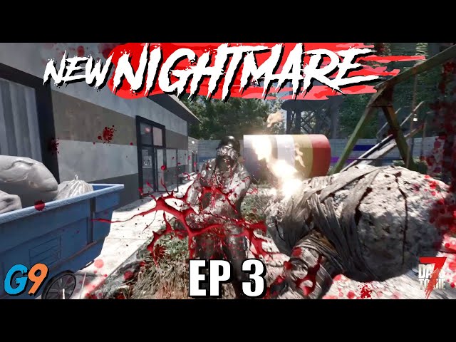 7 Days To Die - New Nightmare EP3 (Biker Beatdown)