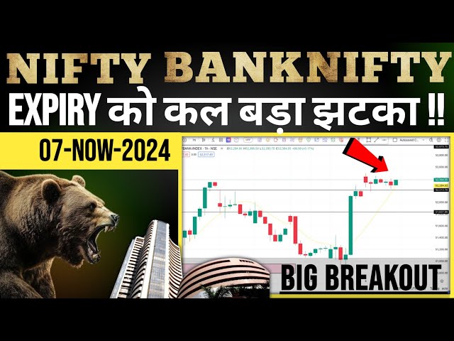 Bank nifty prediction For Tomorrow || Market Analysis 07 Nov 2024 | bank nifty strategy for tomorrow