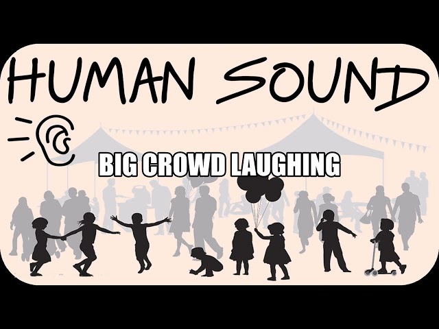 Human Sound | Big Crowd Laughing