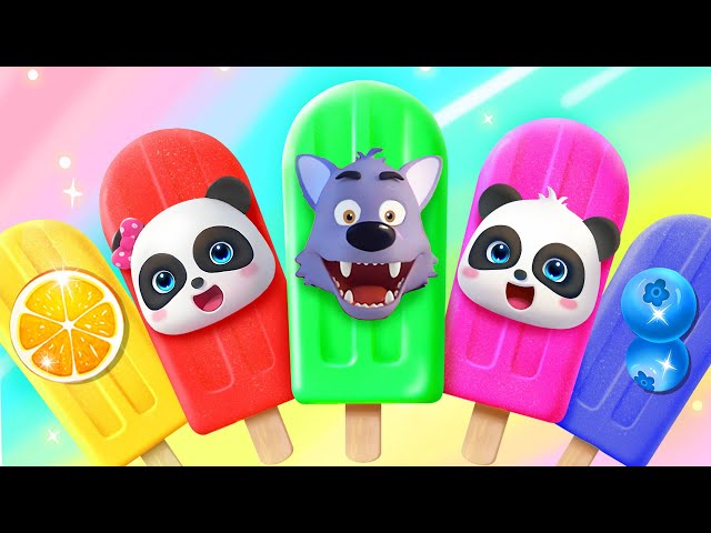 🔴LIVE | Rainbow Ice Pop | Colors Song | Learn Fruits | Nursery Rhymes & Kids Songs | BabyBus