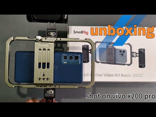 Unboxing SmallRig All-in-One Video Kit Basic #smallrig #unboxing #lazada