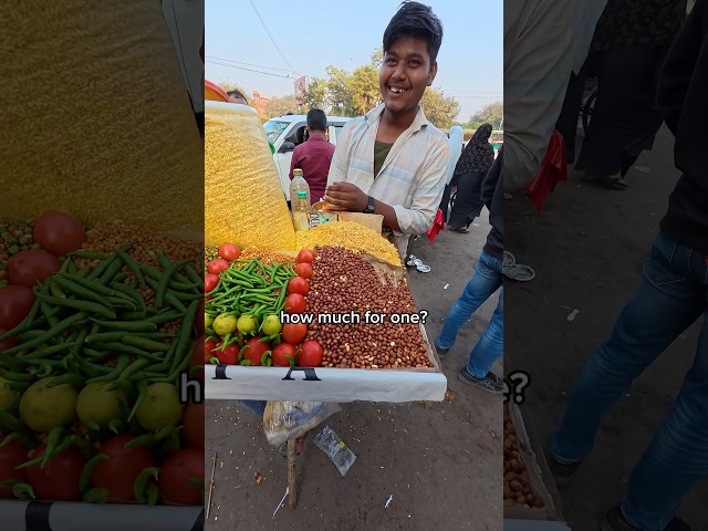 $0.30 Snack in India 🇮🇳 #streetfood #streetfoodindia #travel