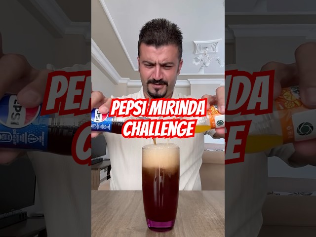 Pepsi Mirinda drink challenge #mrstar #komedi #comedy #funny