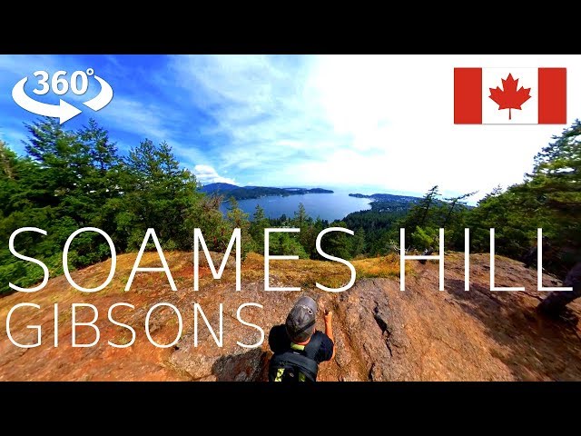 Sunshine Coast BC (2019) Nature Walk on Soames Hill in 360°