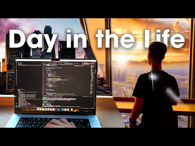 A Day in the Life of a Software Engineer in the Leading Big Tech Company [4K] [HDR] [Moscow-City]