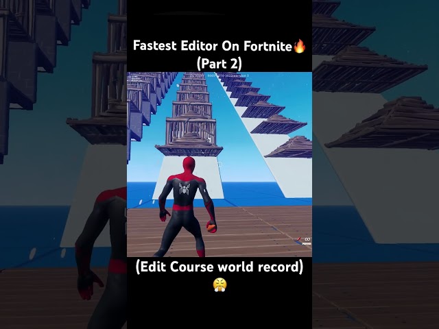 I edit faster than Prime Bugha #fortnite #shorts