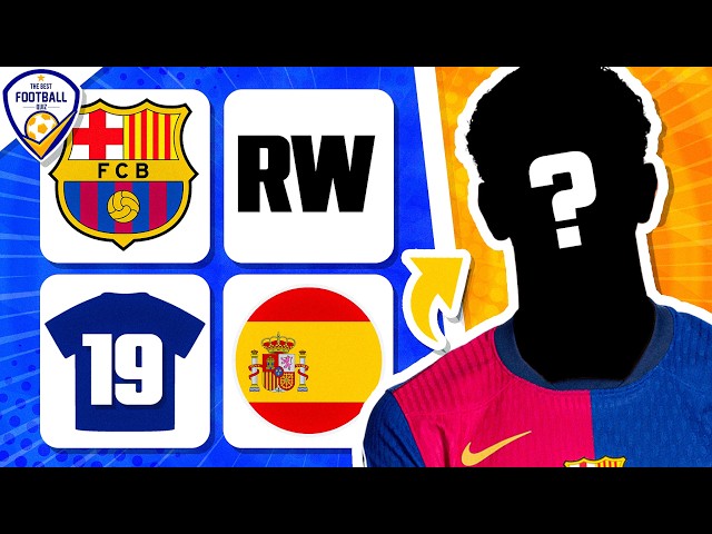 GUESS THE PLAYER BY COUNTRY + CLUB + JERSEY NUMBER + POSITION | FOOTBALL QUIZ 2024