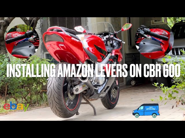 Installing Amazon/ ebay levers on any motorcycle