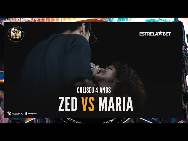 MARIA (SP) X ZED - SEMI FINAL - BATALHA DO COLISEU - COLISEU 4 ANOS