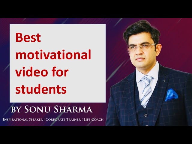 Sonu Sharma motivational video for students preparing for IIT-JEE and NEET or other exams 🔥