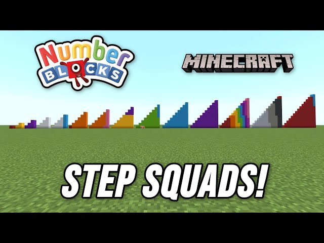 Numberblocks Step Squads | Minecraft (1 to 105)