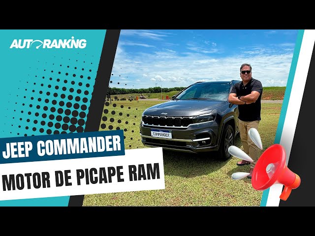 Novo Jeep Commander com motor de picape RAM