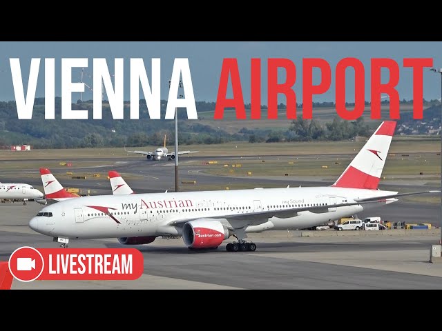 24/7 Live Stream (Pre-Recorded) | Continuous Plane Spotting from Vienna Airport in Austria