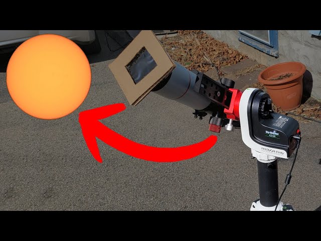 3 Ways to Track the Sun With the Sky-Watcher AZ-GTi Mount