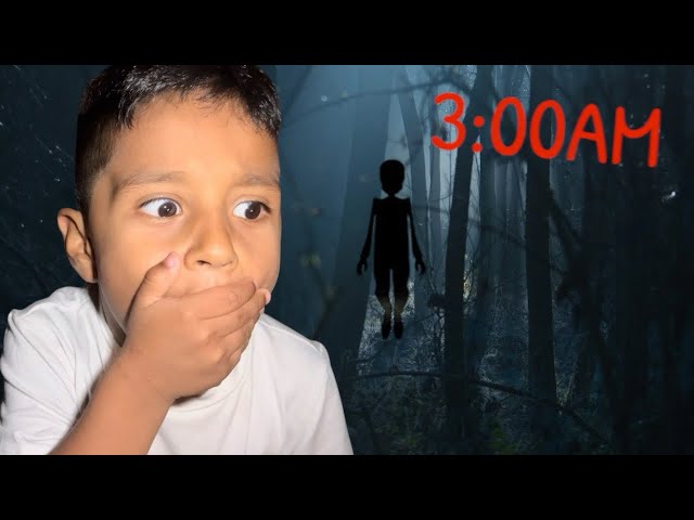 Exploring Our Backyard At 3AM! (Scary)