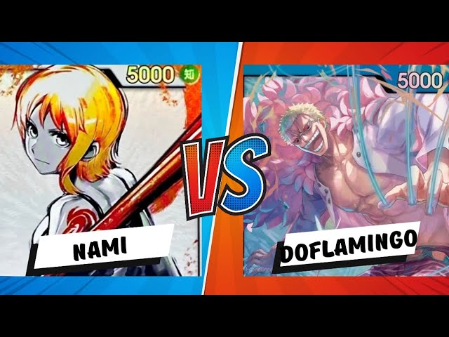 OP09 Store Tournament Finals: Nami vs Blue Doflamingo: One Piece Trading Card Game