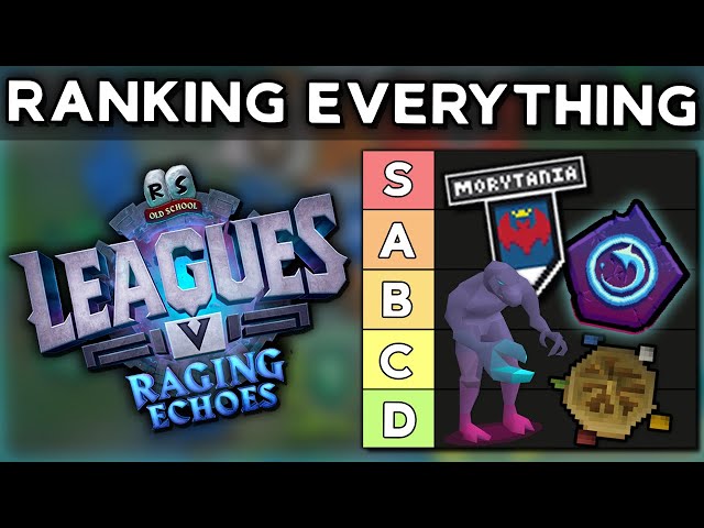 Ranking EVERYTHING after Leagues V! [OSRS]