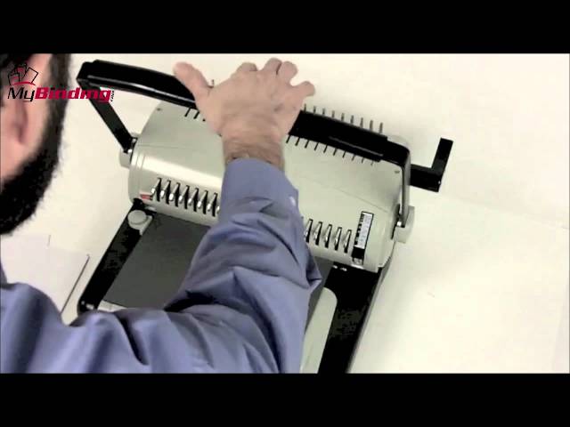 How to Use a Comb Binding Machine: Step-by-Step Guide for Perfect Document Binding