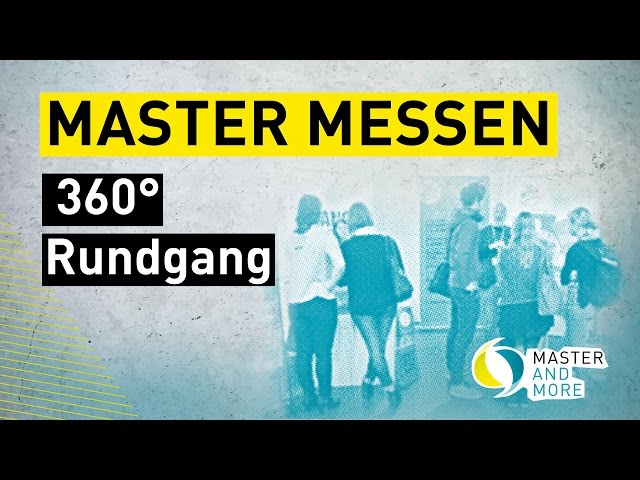 360° Rundgang über die MASTER AND MORE Messe Stuttgart