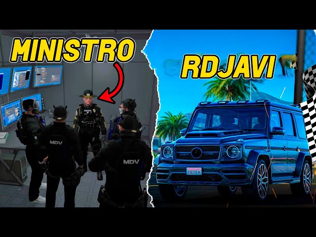 RDJavi Secuestramos al Nuevo Ministro de la Policia y Chivatean a Machute Ta Vivo #gtarp #rdjavi