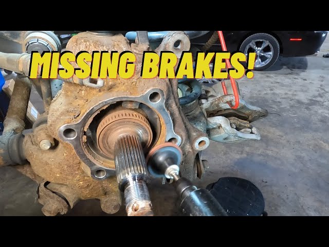 Brakes DELETED still has Grinding Noise! Rusted out 2011 Kia Sorento 2.4 3.6