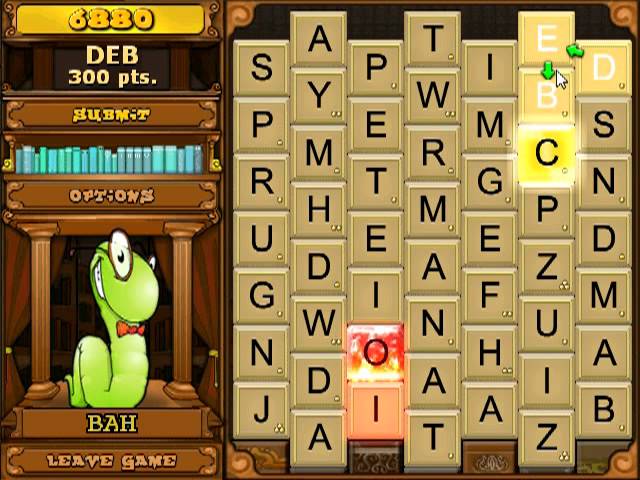 Bookworm Deluxe Game Play