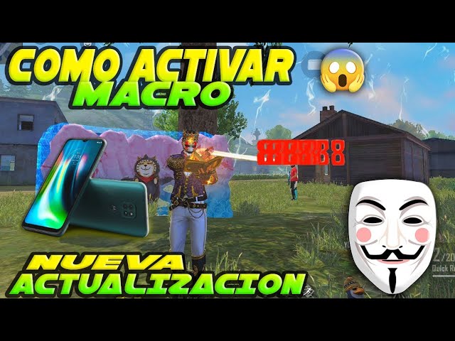 MACRO PARA MOTOROLA [G1,G2,G3,G4,G5,G6,G7,G8,E6,E7,E8] ¡NO BAN! / NUEVA ACTUALIZACIÓN / FREE FIRE