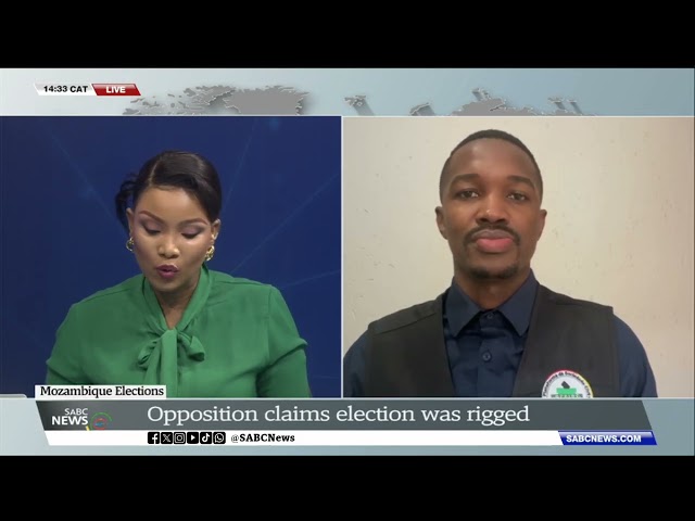 Mozambique Elections |  Electoral monitoring platform's  Wilker Dias on yesterday's announcement