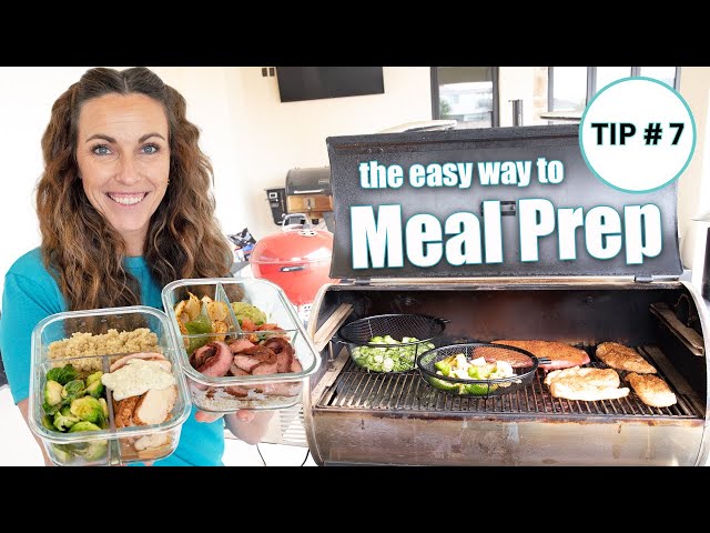 10 TIPS For Healthy, Easy, High Protein Meal Prep Right off The Smoker!