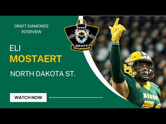 Eli Mostaert, DT, North Dakota State | 2025 NFL Draft Prospect Zoom Interview