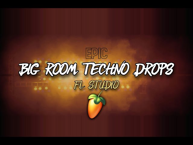 FREE FLP - 4 BIG ROOM TECHNO DROPS in FL STUDIO like Hardwell, Olly James, AVAO - 2025