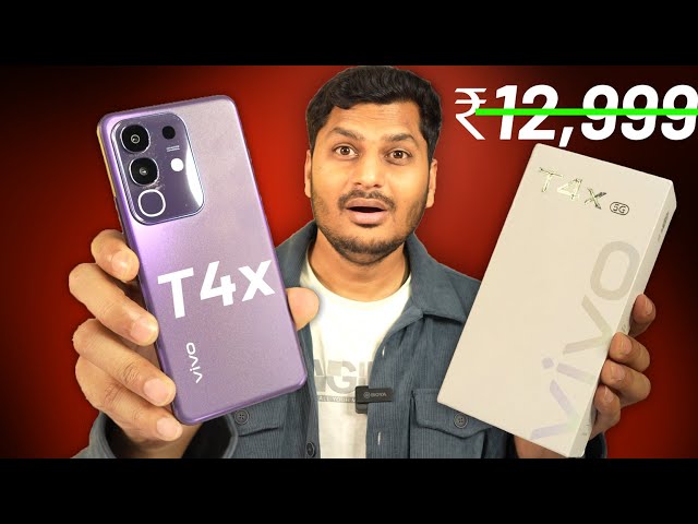 vivo T4x 5G First Look & Camera Test with Price in India | Best 5G Phone Under 15000 😍