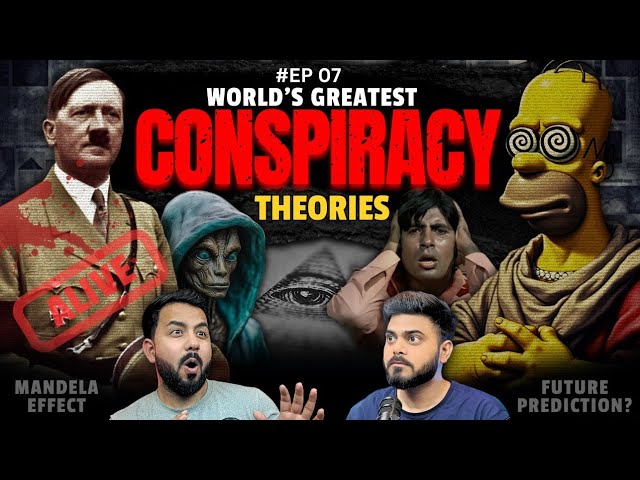 Conspiracy theory about the mandela effect, did hitler kill himself?, Simpsons,Hindi podcast EP- 08.