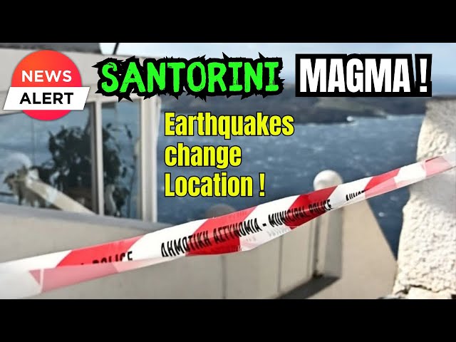 Is this ongoing MASSIVE Earthquake Swarm following a Magma Intrusion before our eyes ? #Santorini