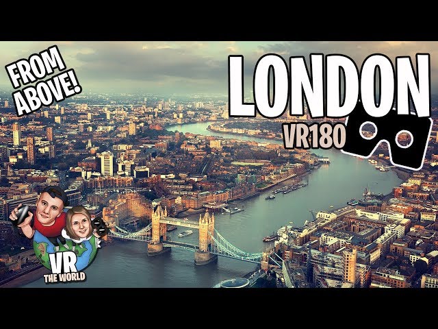 VR in London - view from The Shard | VR180 3D vlog