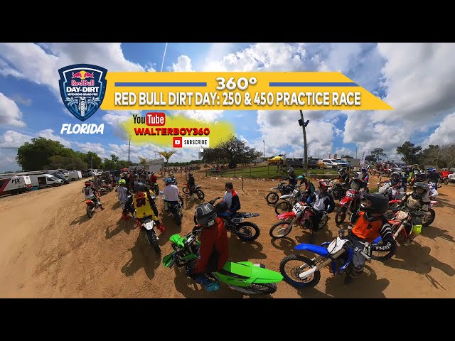 360° Red Bull Dirt Day: 250 & 450 Practice Race