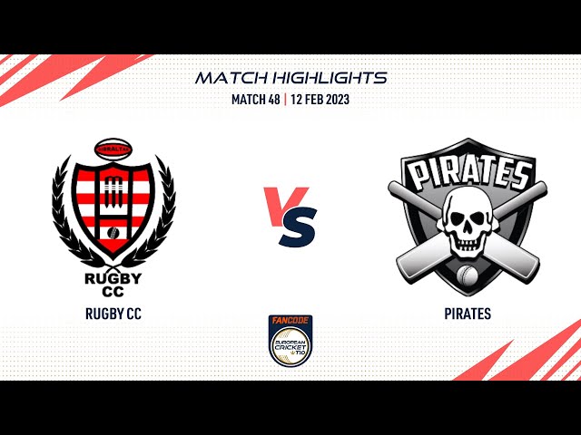 Match 48 - RGC vs PIR | Highlights | FanCode ECT10 Gibraltar | Gibraltar 2023 | ECT23.048