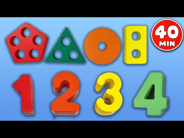 Best Learn Numbers & Colors Puzzle | Toddler Education |  Preschool Learning Toy Video