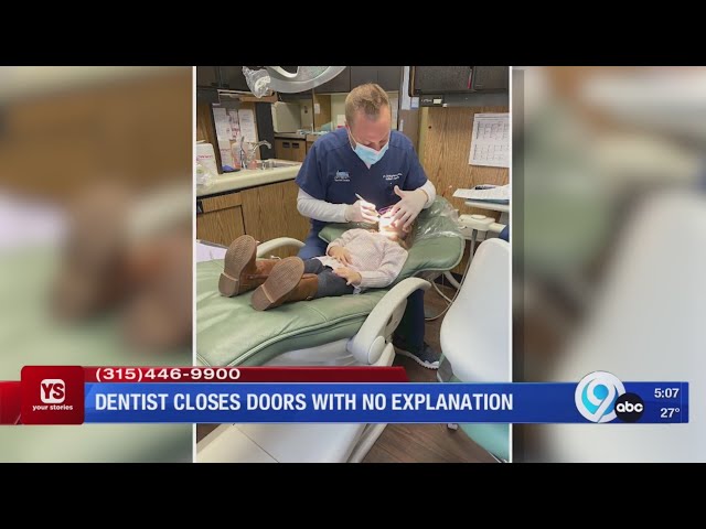 Dentist closes doors with no explanation