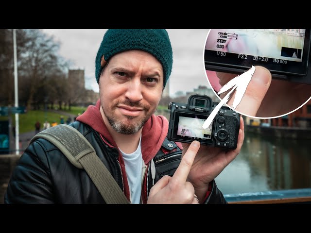 Sony Video Shooters....(please) STOP USING THIS! (Exposure Meter)