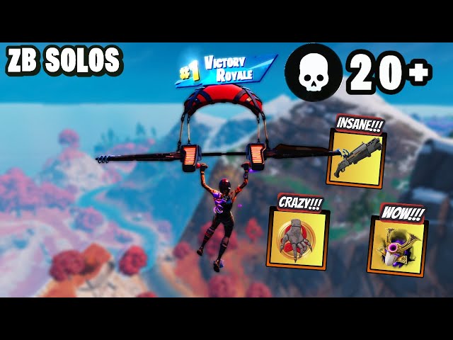 High Elimination Solo Zero Builds (Fortnite Chapter 6 Season 1)