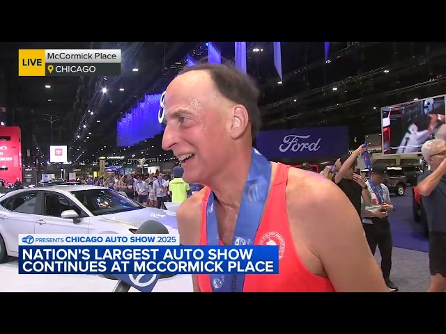 2025 Chicago Auto Show features unique race: Miles Per Hour Run