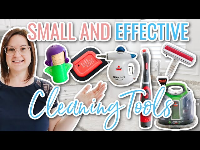 SMALL AND EFFECTIVE CLEANING TOOLS | MY TOP 10 SMALL AND EFFECTIVE CLEANING TOOLS MUST HAVES