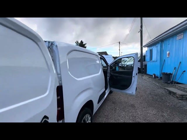 2022 (72 PLATE) CITROEN BERLINGO 1000 EPRISE PRO BHDI PANEL VAN L1 AIR CON EURO 6 ULEZ  35K MILES